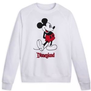 Mickey Mouse Classic Disneyland Sweatshirt NWT
